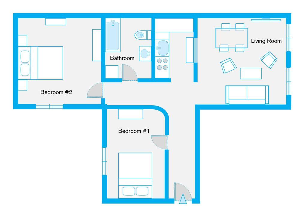 Downtown Apartments Torstr, 4 Unique Units From 1-3 Bedrooms Berlín Habitación foto